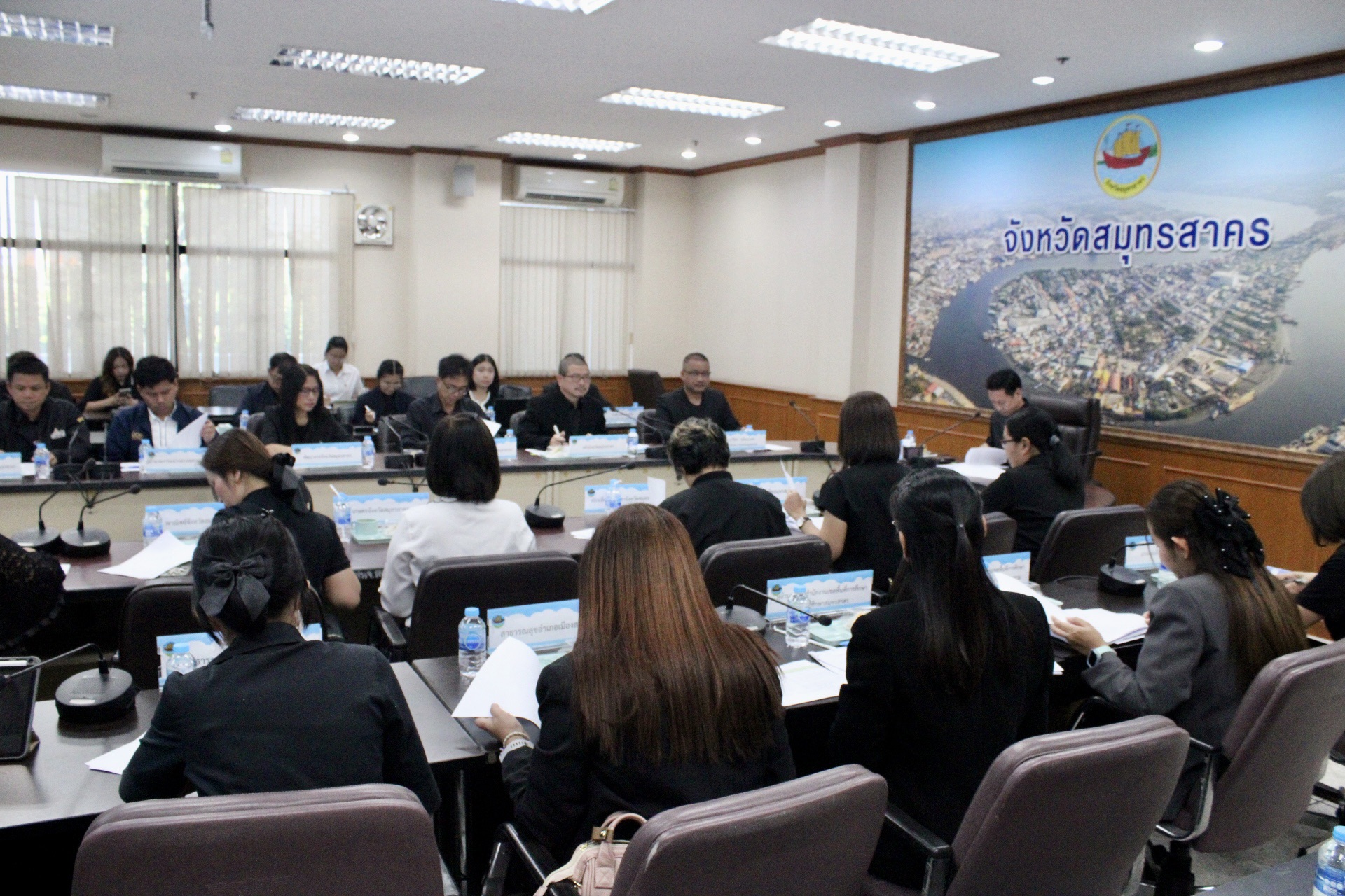 พช.สมุทรสาคร ร่วมประชุมคณะทำงานติดตามเร่งรัดการใช้จ่ายและการเบิกจ่ายงบประมาณฯ จังหวัดสมุทรสาคร