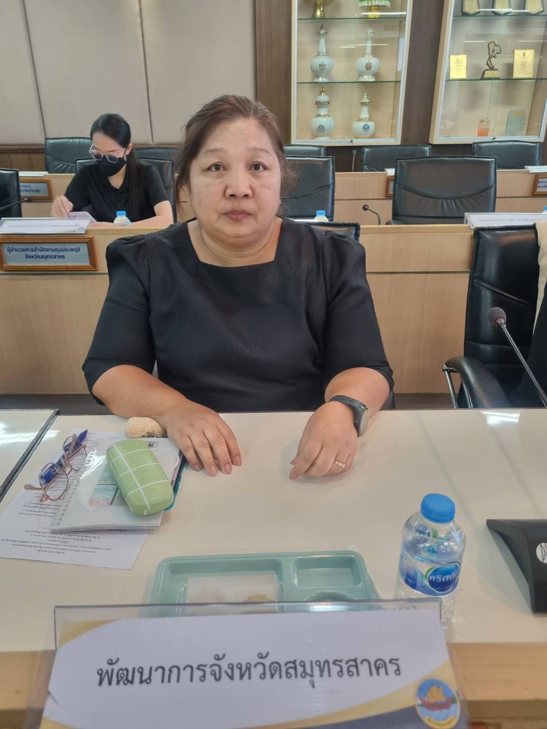 พช.สมุทรสาคร ร่วมการประชุมคณะกรรมการรักษาความมั่นคงและความสงบเรียบร้อยจังหวัดสมุทรสาคร และการประชุมคณะกรรมการศูนย์อำนวยการป้องกันและปราบปรามยาเสพติดจังหวัดสมุทรสาคร ครั้งที่ 11/2568