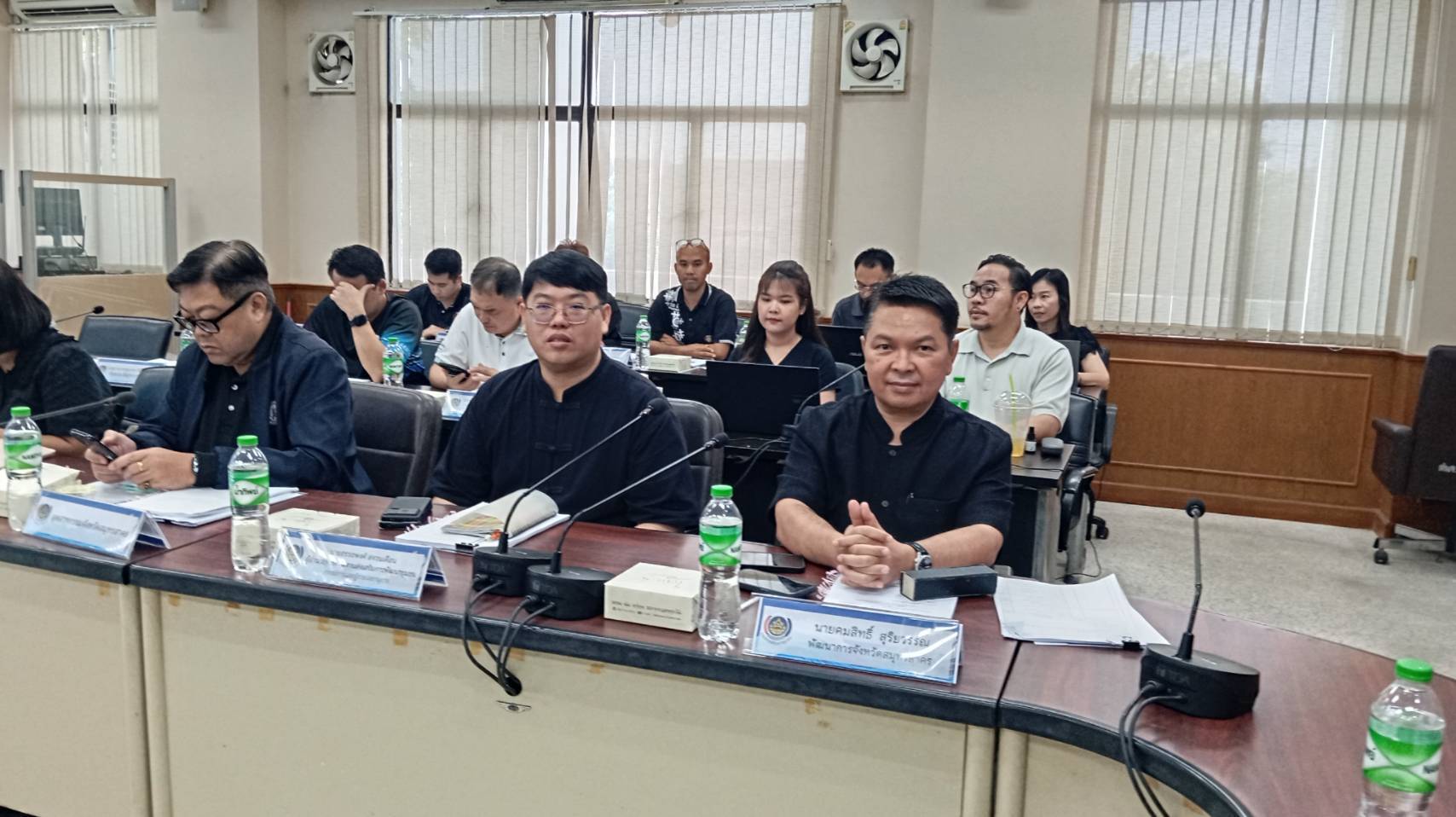  พช.สมุทรสาคร จัดประชุมคณะกรรมการเครือข่ายองค์ความรู้ (Knowledge - Based OTOP : KBO) จังหวัด