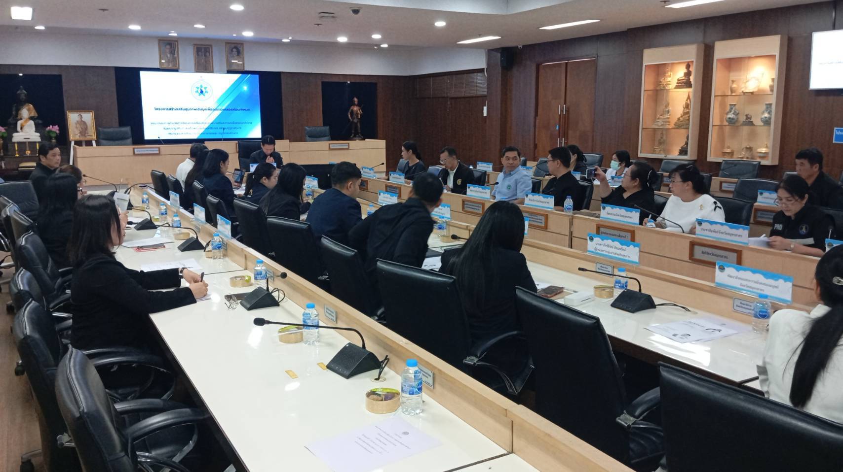 พช.สมุทรสาคร ร่วมประชุมโครงการสร้างเสริมสุขภาพเชิงรุก เพื่อลดภาวะคลอดก่อนกำหนด จังหวัดสมุทรสาคร