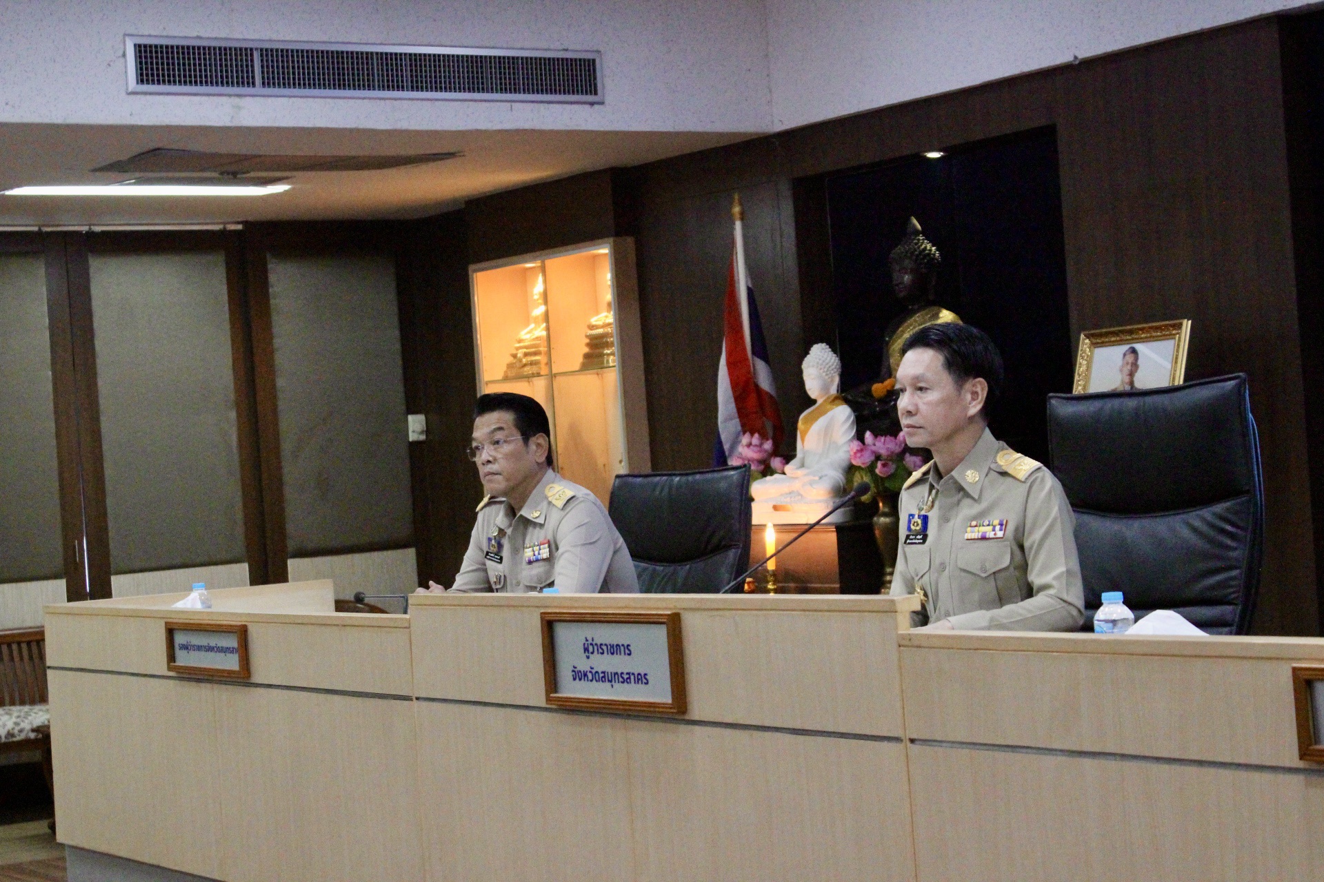 พช.สมุทรสาคร ร่วมประชุมคณะกรมการจังหวัดสมุทรสาคร ครั้งที่ 4/2569 
