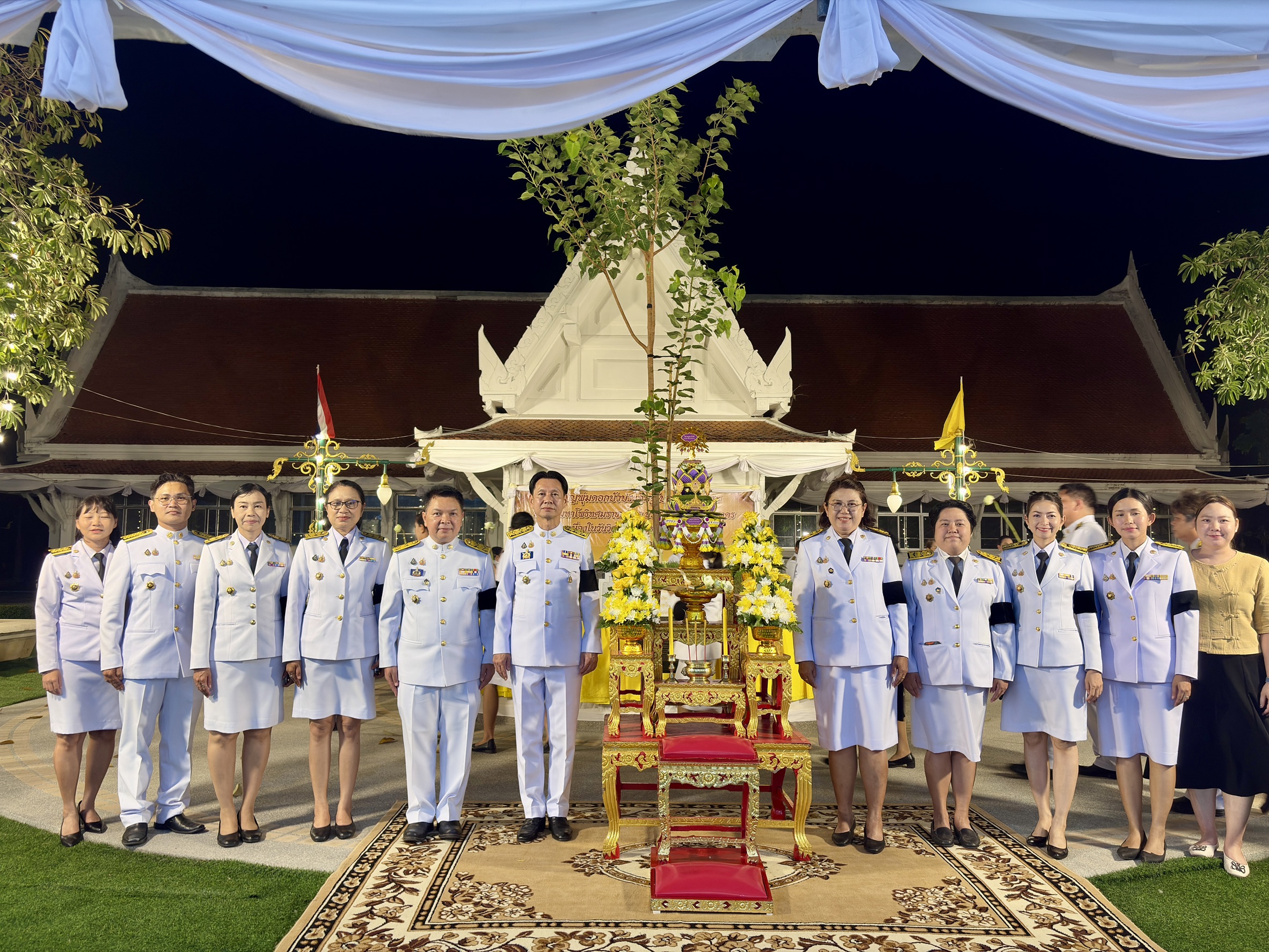 พช.สมุทรสาคร ร่วมพิธีถวายสักการะพระศรีมหาโพธิทศมราชบพิตร เนื่องในวันวิสาขบูชา ประจำปี 2569 