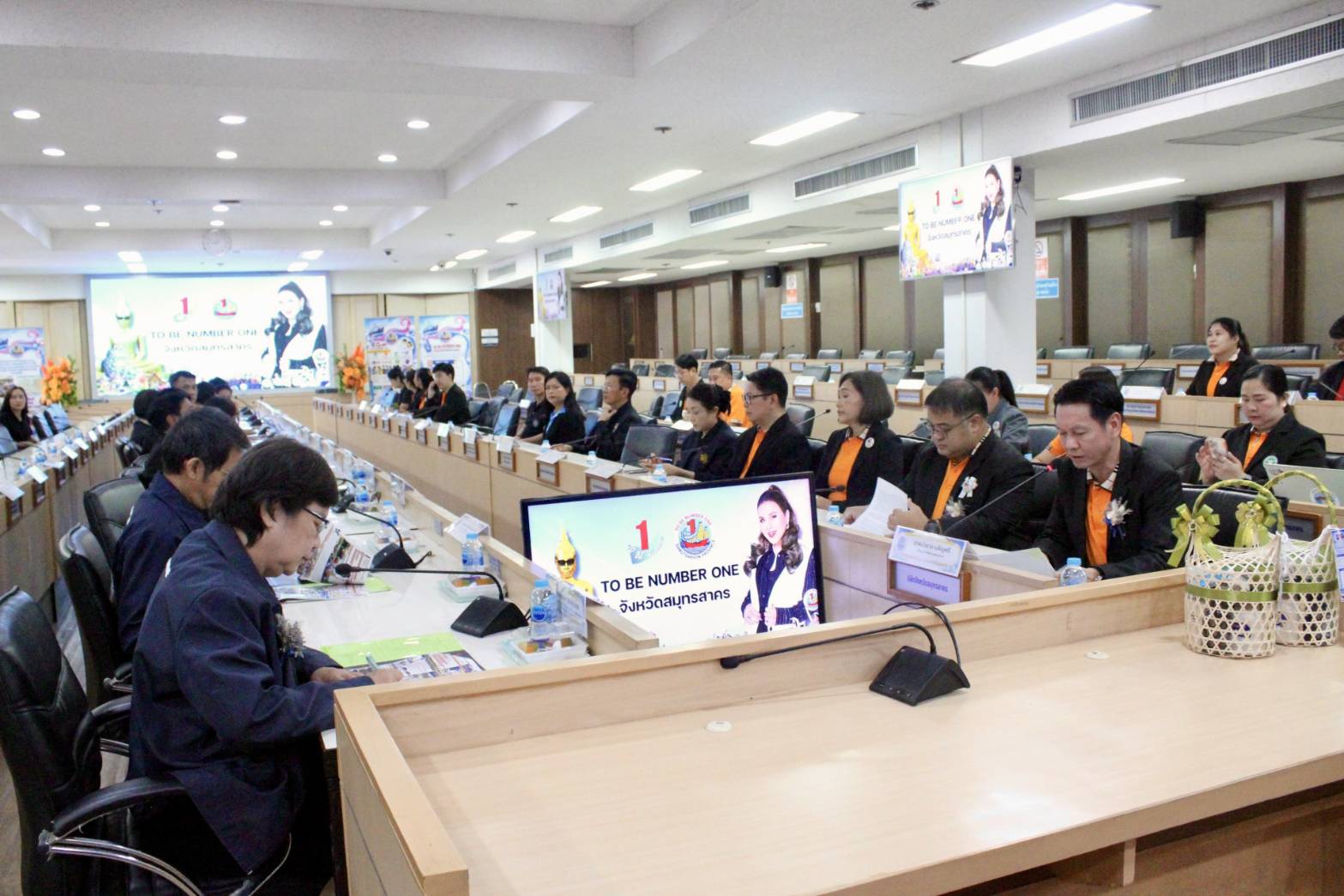 พช.สมุทรสาคร ร่วมต้อนรับคณะอนุกรรมการตัดสินการประกวด  จังหวัด อำเภอ ชมรม TO BE NUMBER ONE ระดับประเทศ (รอบพื้นที่) ประจำปี พ.ศ. 2569