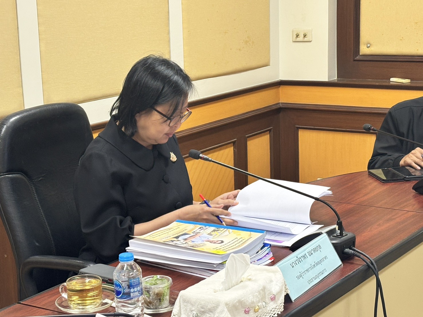 ช.สมุทรสาคร ร่วมประชุมคณะอนุกรรมการส่งเสริมคุณธรรมจังหวัดสมุทรสาคร ประจำปีงบประมาณ พ.ศ. 2569