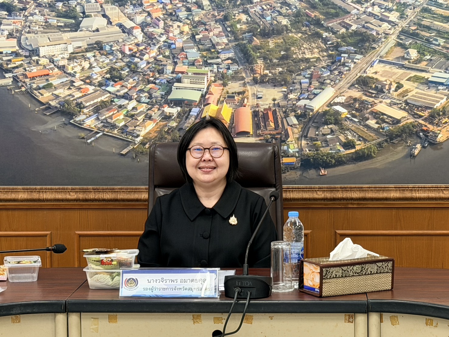  พช.สมุทรสาคร จัดประชุมคณะทำงานการพัฒนาเศรษฐกิจฐานรากและประชารัฐ (SE)  ด้านเกษตร ด้านการแปรรูป และด้านการท่องเที่ยวโดยชุมชน ครั้งที่ 3/2569 