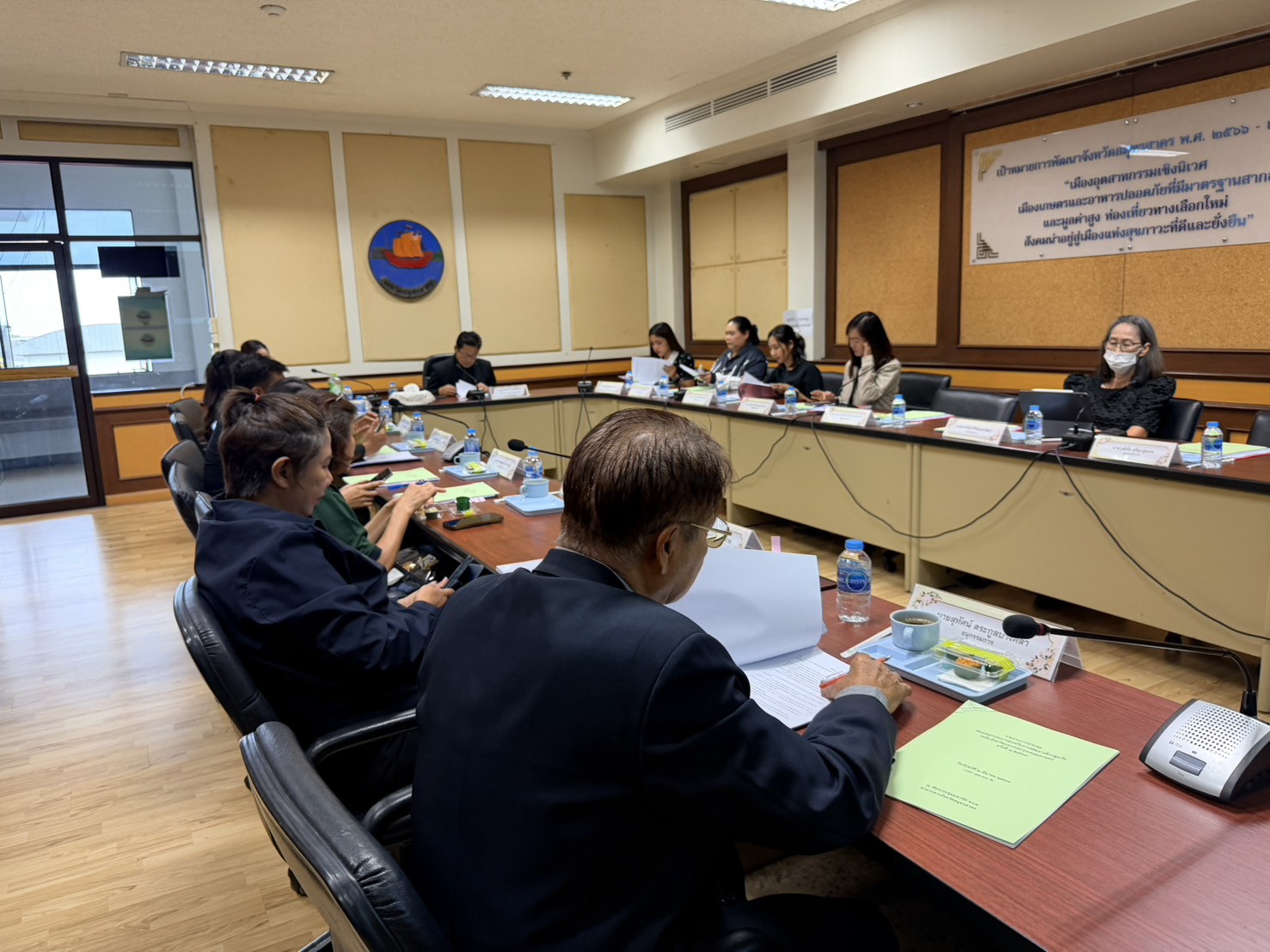 พช.สมุทรสาคร ร่วมประชุมคณะอนุกรรมการส่งเสริมการพัฒนาเด็กปฐมวัยระดับจังหวัดนอกเขตกรุงเทพมหานคร 
