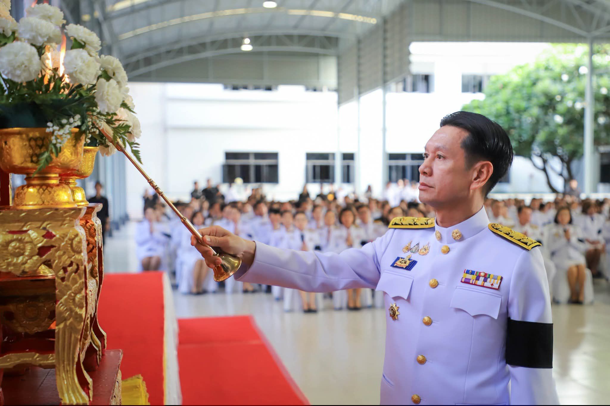 พช.สมุทรสาครจัดพิธีบำเพ็ญกุศลและทำบุญตักบาตร ถวายเป็นพระกุศลแด่สมเด็จพระเจ้าลูกเธอ เจ้าฟ้าพัชรกิติยาภา นเรนทิราเทพยวดี กรมหลวงราชสาริณีสิริพัชร มหาวัชรราชธิดา