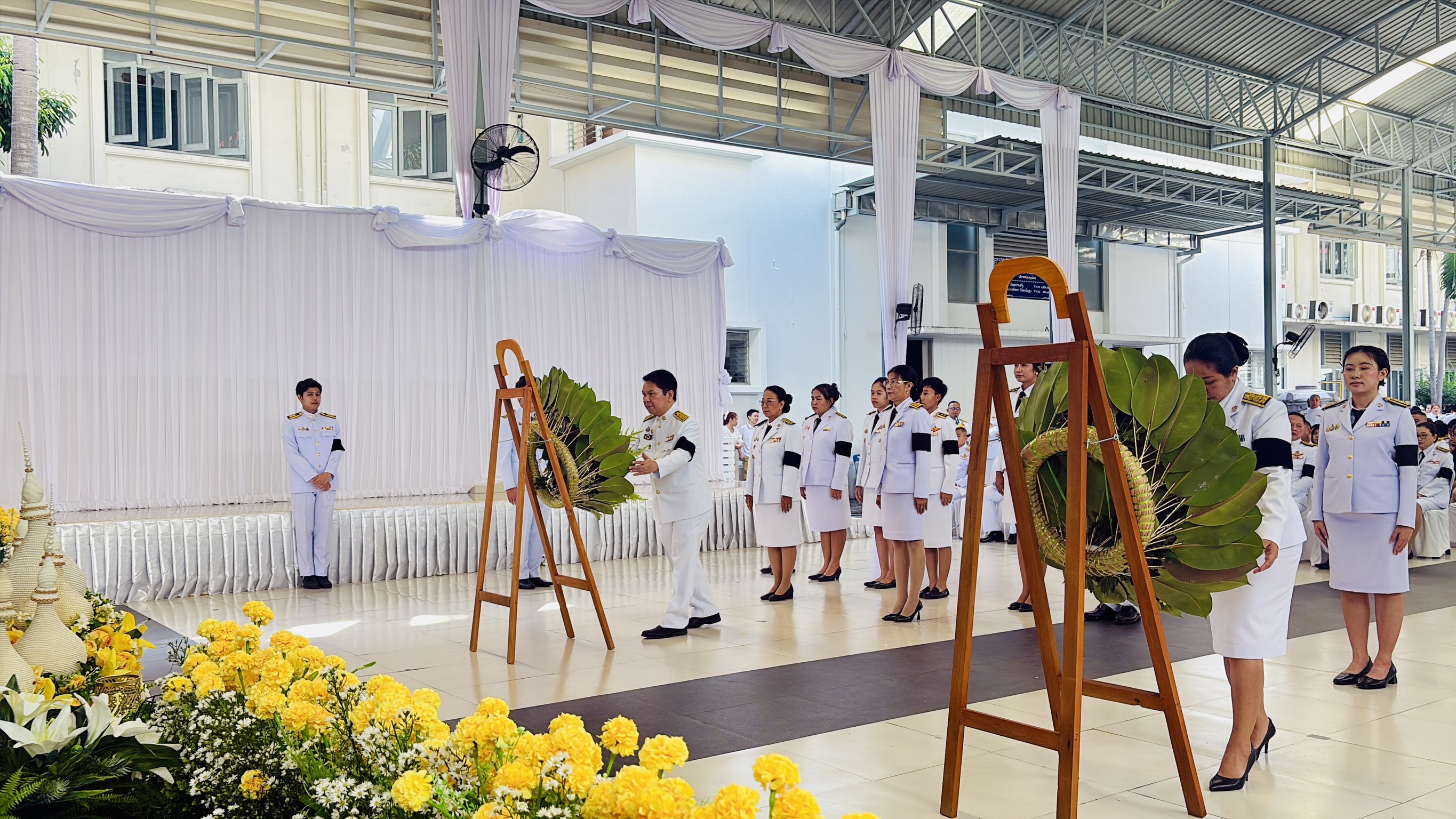 พช.สมุทรสาคร ร่วมพิธีเนื่องในวันนวมินทรมหาราช 13 ตุลาคม  