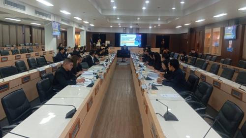 พช.สมุทรสาคร จัดประชุมคณะกรรมการบริหารศูนย์อำนวยการขจัดความยากจนและพัฒนาคนทุกช่วงวัยอย่างยั่งยืนตามหลักปรัชญาของเศรษฐกิจพอเพียงจังหวัด (คจพ.จ.) ครั้งที่ 1/2569 