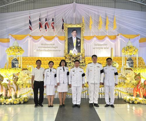 พช.สมุทรสาคร ร่วมพิธีถวายเครื่องราชสักการะ วางพานพุ่ม และพิธีจุดเทียนถวายพระพรชัยมงคล เนื่องในโอกาสวันเฉลิมพระชนมพรรษา พระบาทสมเด็จพระเจ้าอยู่หัว 28 กรกฎาคม 2569