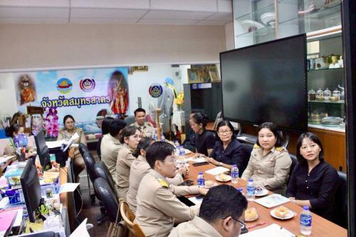 พช.สมุทรสาคร ร่วมประชุมคณะกรรมการเครือข่ายกองทุนแม่ของแผ่นดินจังหวัดสมุทรสาคร ครั้งที่ 5/2568