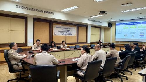 พช.สมุทรสาคร ร่วมประชุมขับเคลื่อนโครงการ “คนละครึ่ง พลัส”